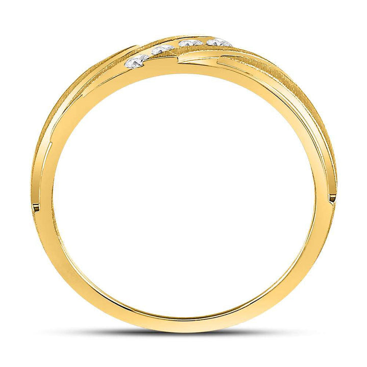 1/6CTW-DIA MENS BAND 10 Daisy Joyeria