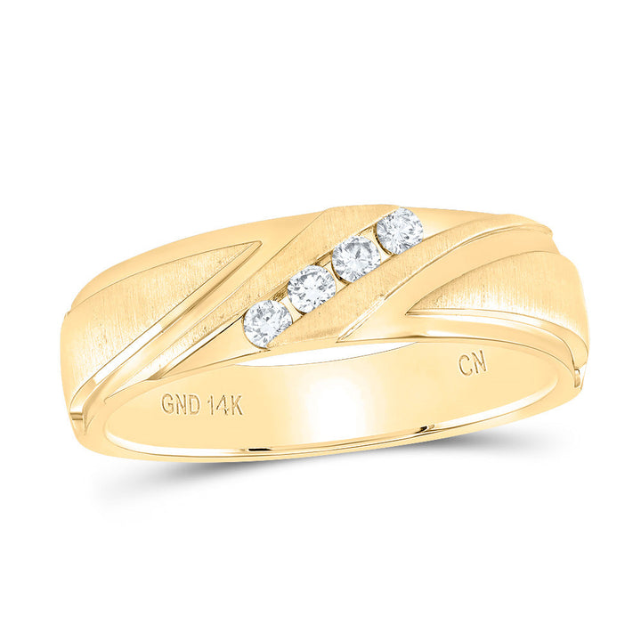 1/6CTW-DIA MENS BAND 10 Daisy Joyeria