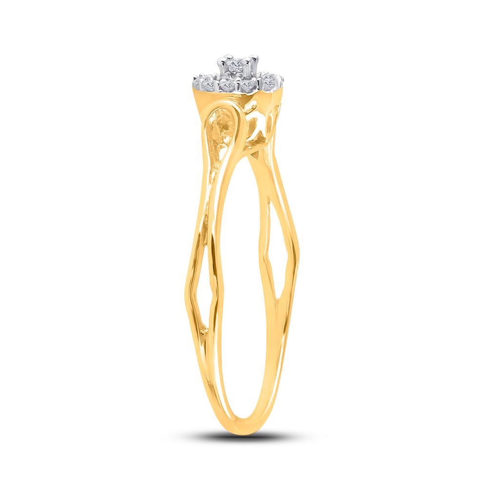 1/10CT-DIA BRIDAL RING 7 Daisy Joyeria