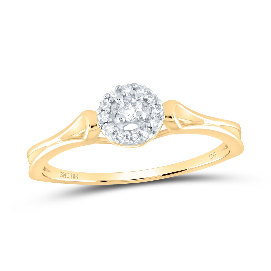 1/10CT-DIA BRIDAL RING 7 Daisy Joyeria