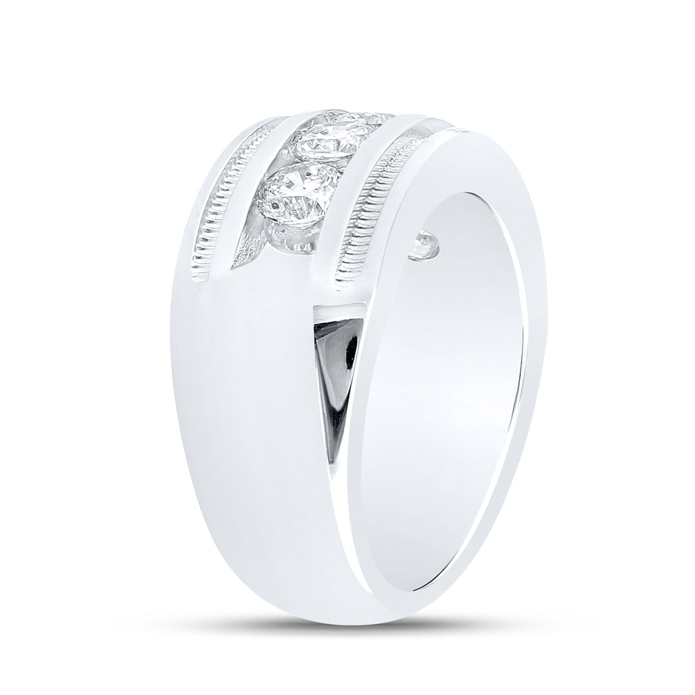 2 CTW-DIA ANA M  ACCU SET MENS BAND Daisy Joyeria