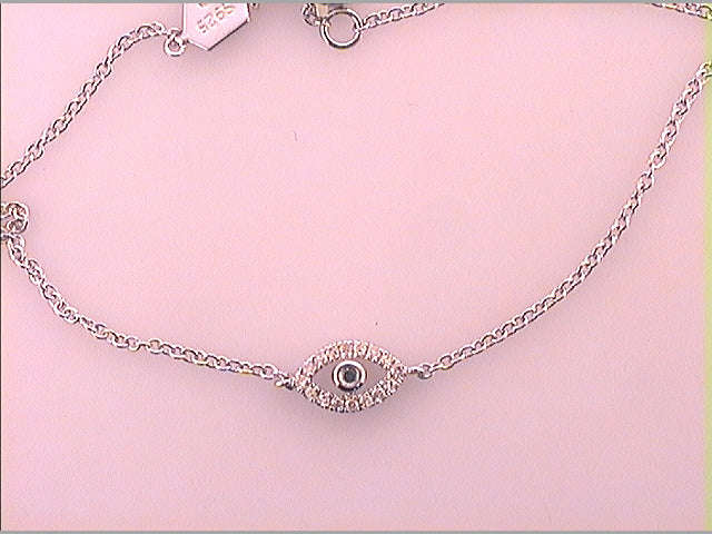 1/10CTW-DIA EVIL EYE BRACELET Daisy Joyeria