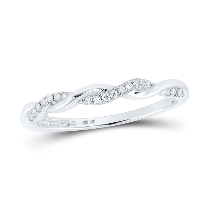 1/12 CT-DIA BAND 7 Daisy Joyeria
