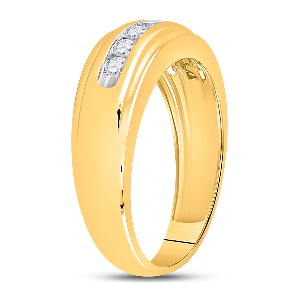 1/2CTW-DIA NK FASHION MENS BAND 10 Daisy Joyeria