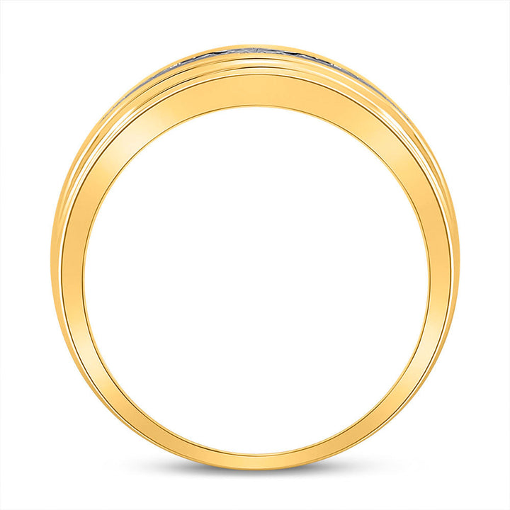 1/2CTW-DIA NK FASHION MENS BAND 10 Daisy Joyeria