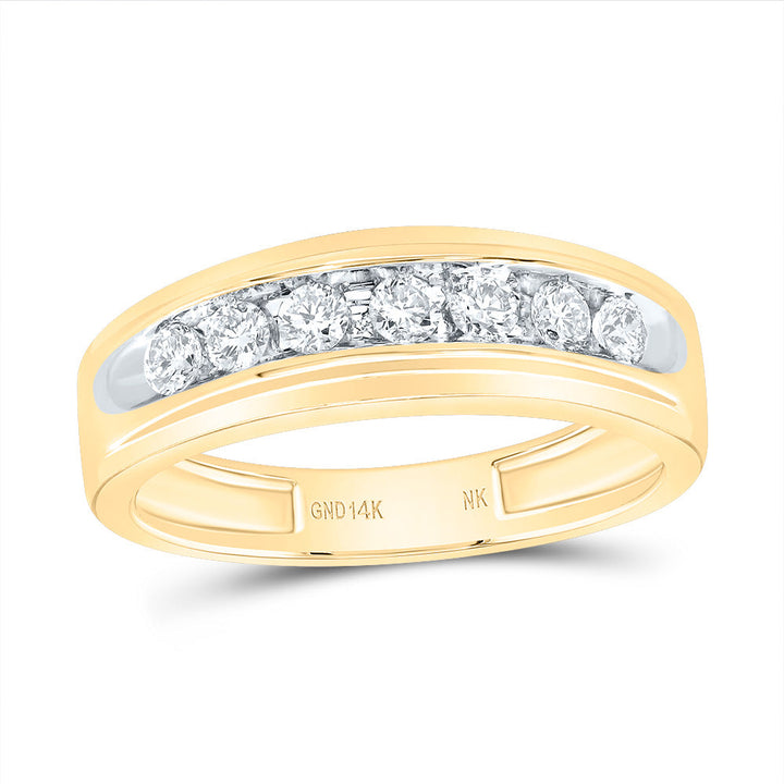 1/2CTW-DIA NK FASHION MENS BAND 10 Daisy Joyeria