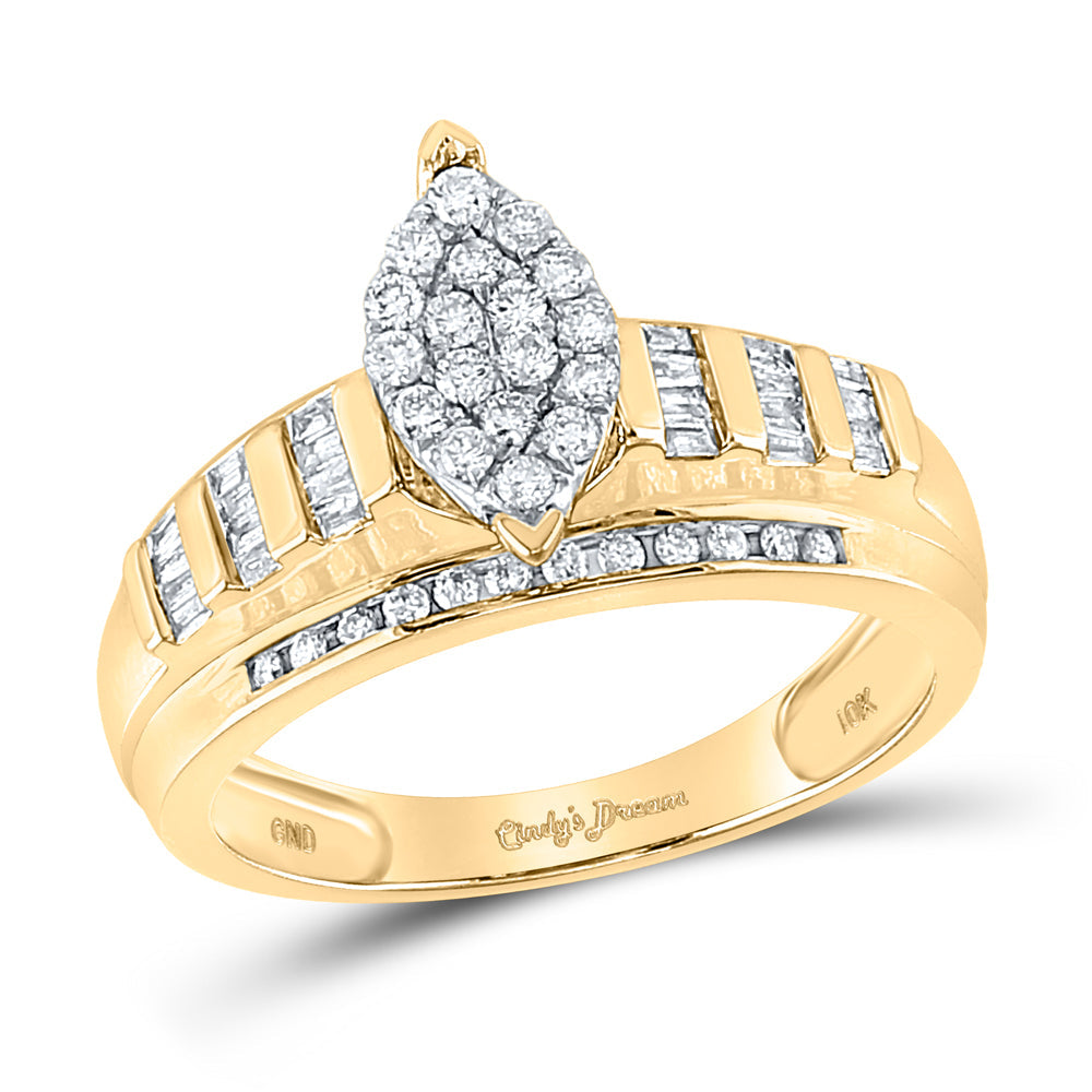 1/2CTW-DIA FASHION RING-S8 8 Daisy Joyeria