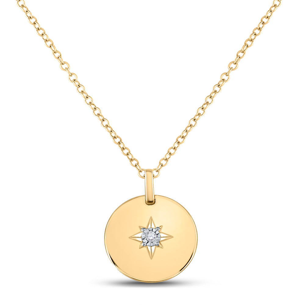 0.024CT-DIA CN FASHION  PENDANT Daisy Joyeria