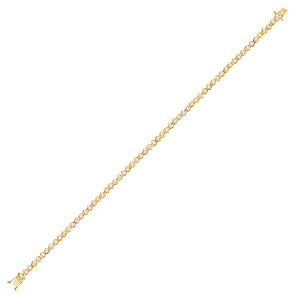 2 CTW-DIA NK TENNIS BRACELET(7 INCH) Daisy Joyeria