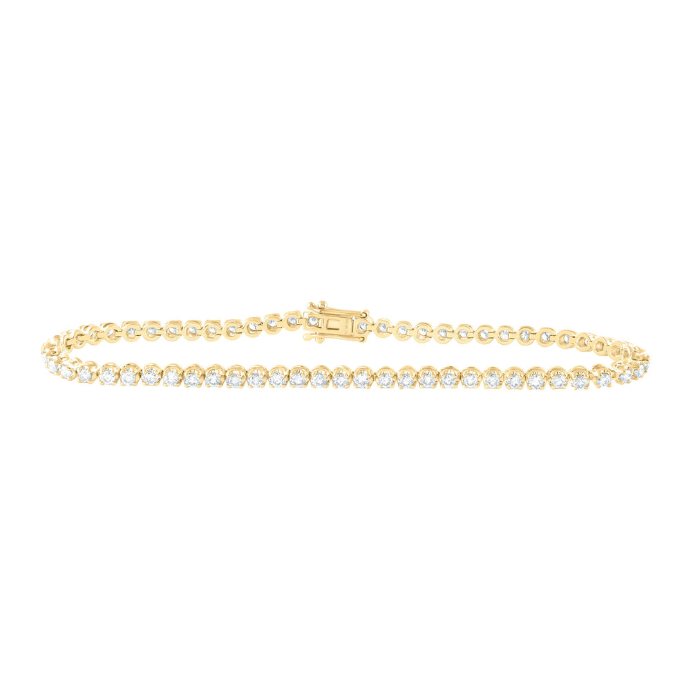 2 CTW-DIA NK TENNIS BRACELET(7 INCH) Daisy Joyeria