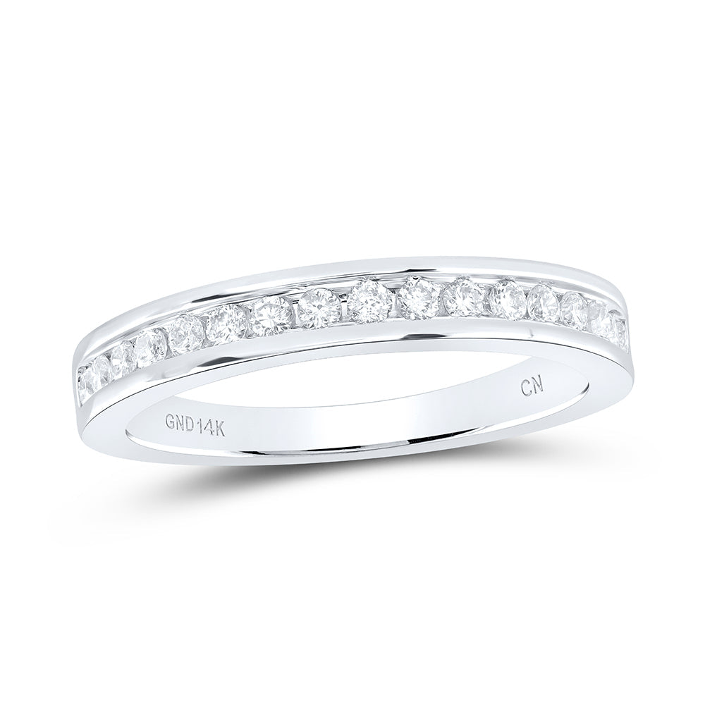 1/3CTW-DIA CN LADIES MACHINE SET BAND 7 Daisy Joyeria