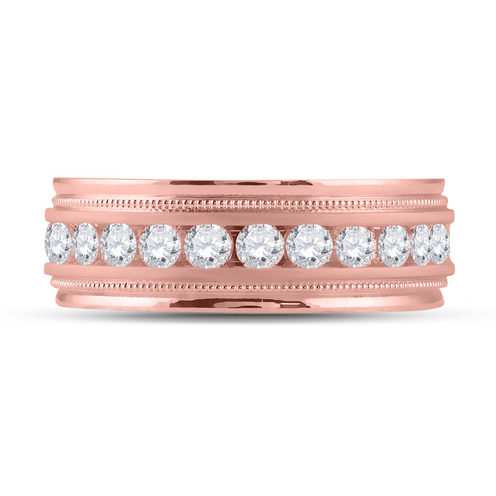 1 CTW-DIA AM ACCUSET MENS BAND 10 Daisy Joyeria
