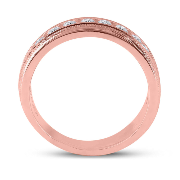1 CTW-DIA AM ACCUSET MENS BAND 10 Daisy Joyeria