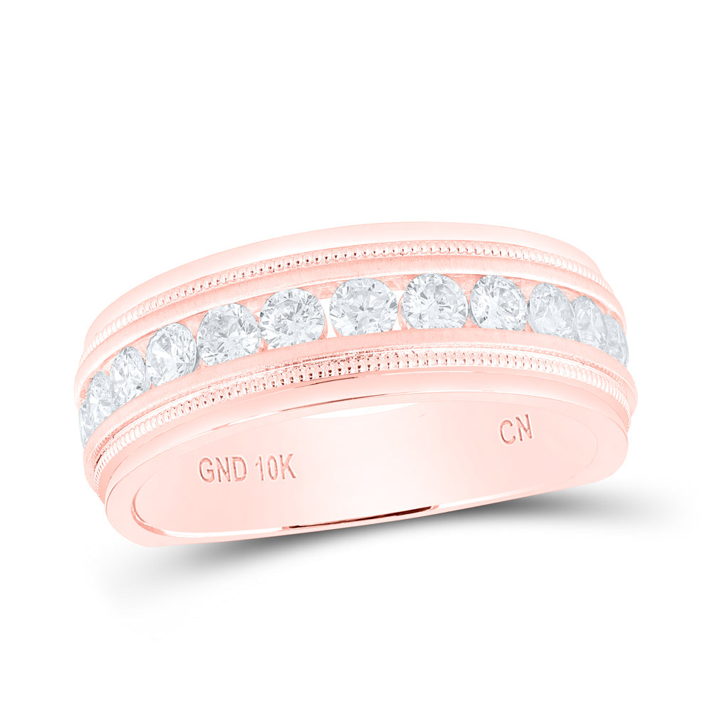 1 CTW-DIA AM ACCUSET MENS BAND 10 Daisy Joyeria