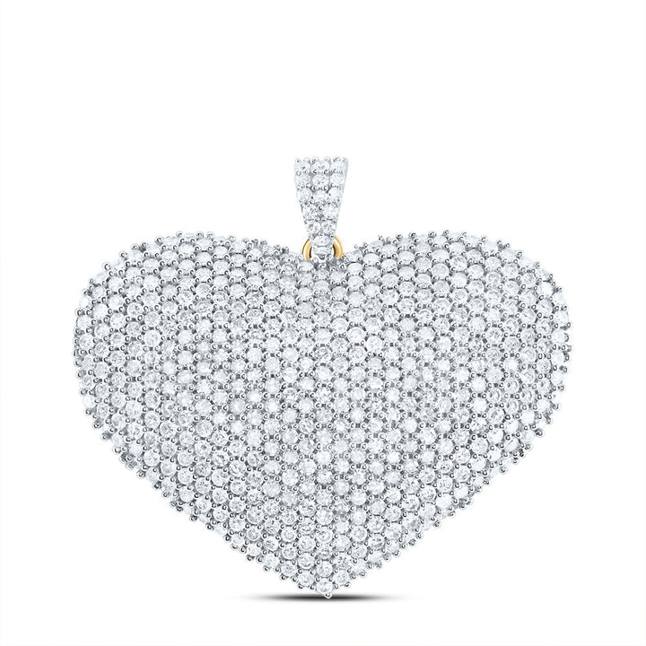 3 CTW-DIA HEART PENDANT Daisy Joyeria