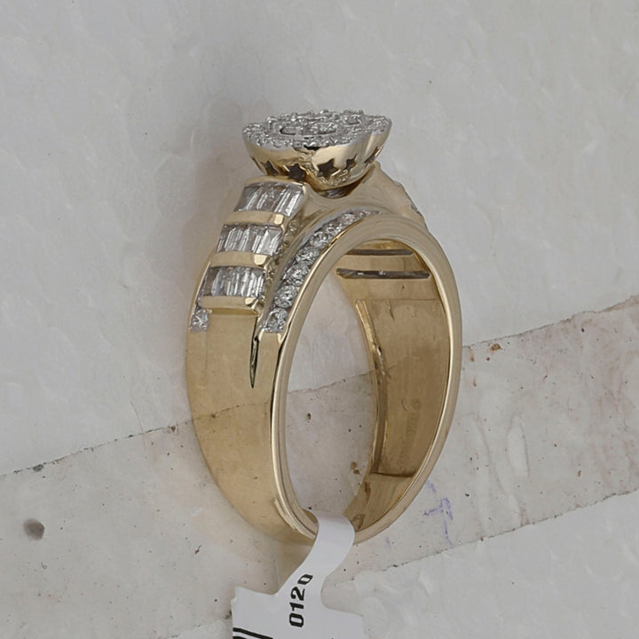 1CTW-NAT DIA CINDY HEART RING 7 Daisy Joyeria