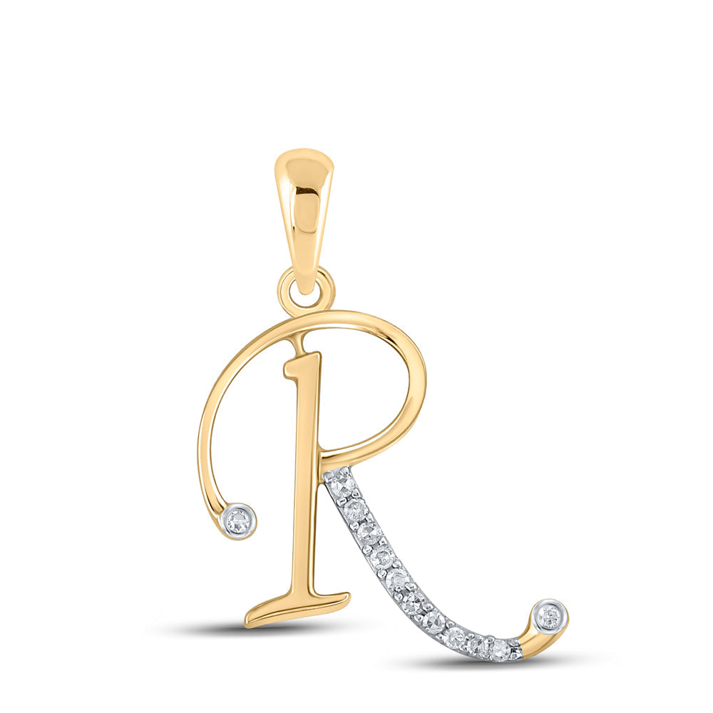 1/12CTW-DIA  "" R "" PENDANT Daisy Joyeria
