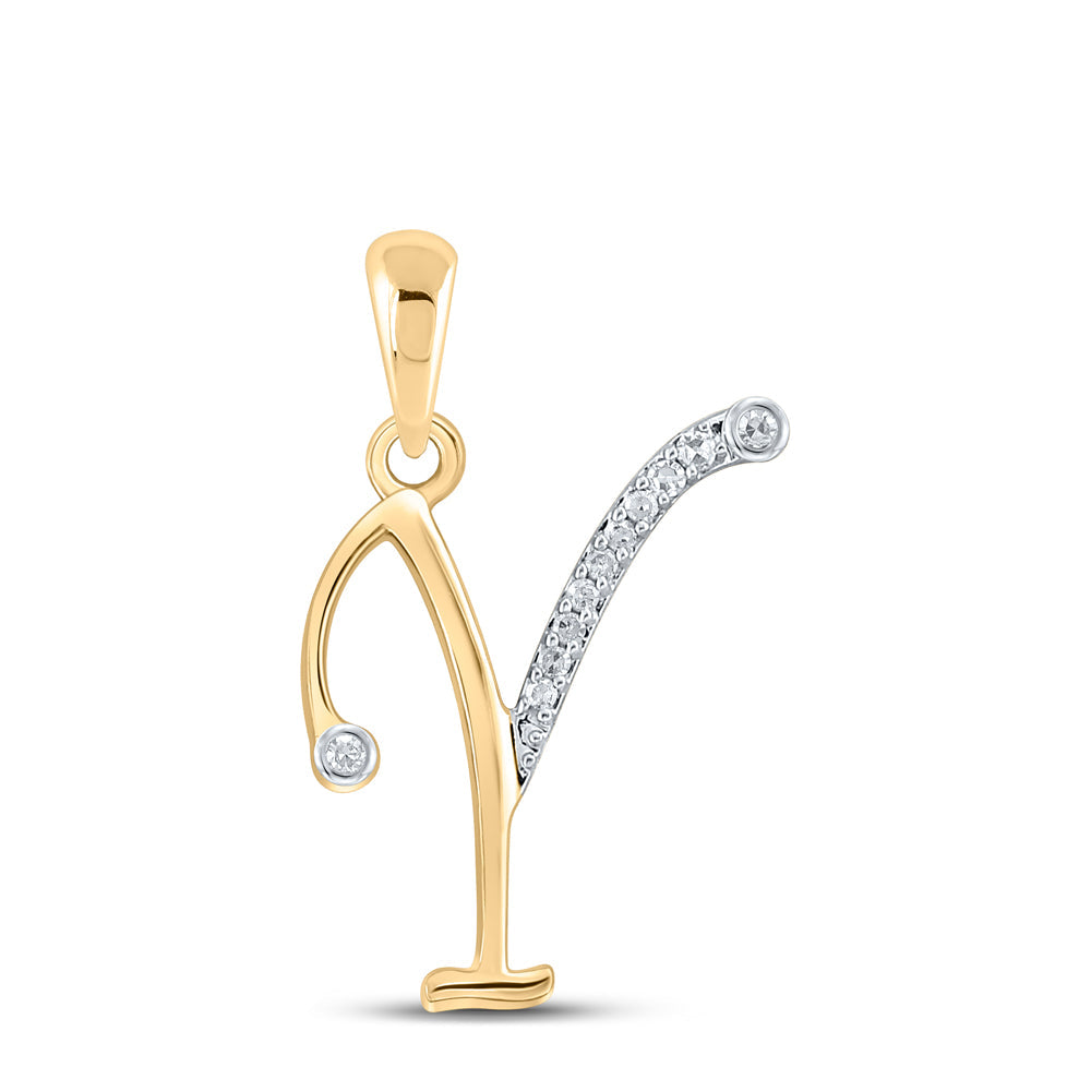 1/20CTW-DIA  "" Y "" PENDANT Daisy Joyeria