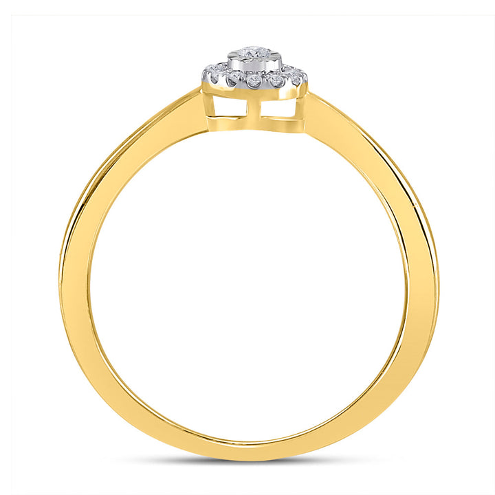1/12CTW-DIA CN FASHION PROMISE RING 7 Daisy Joyeria