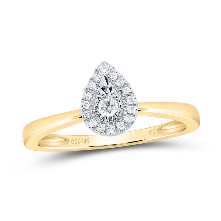 1/12CTW-DIA CN FASHION PROMISE RING 7 Daisy Joyeria