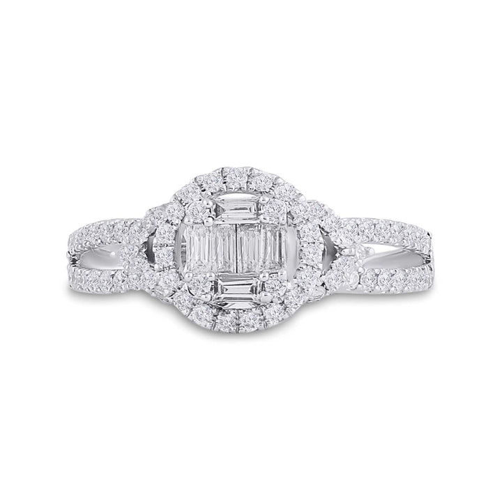 3/4CT-DIA DIANA RING 7 Daisy Joyeria