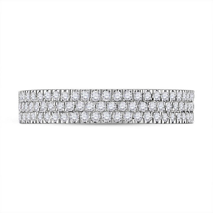 1/2CT-DIA CN FASHION LADIES BAND 7 Daisy Joyeria