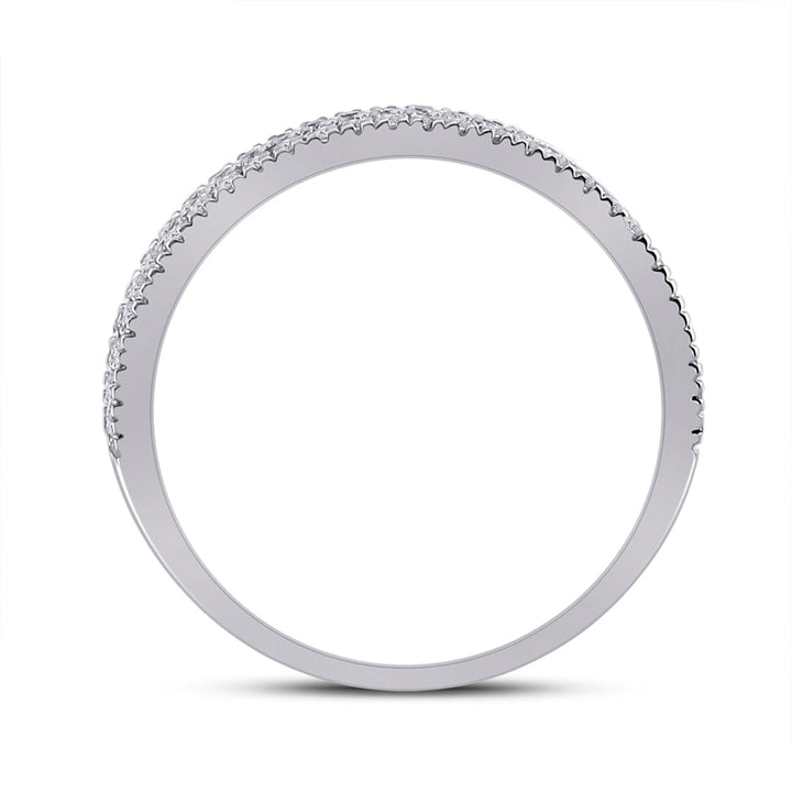 1/2CT-DIA CN FASHION LADIES BAND 7 Daisy Joyeria
