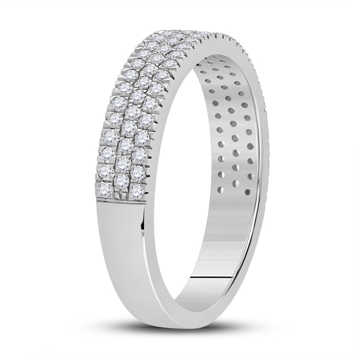 1/2CT-DIA CN FASHION LADIES BAND 7 Daisy Joyeria
