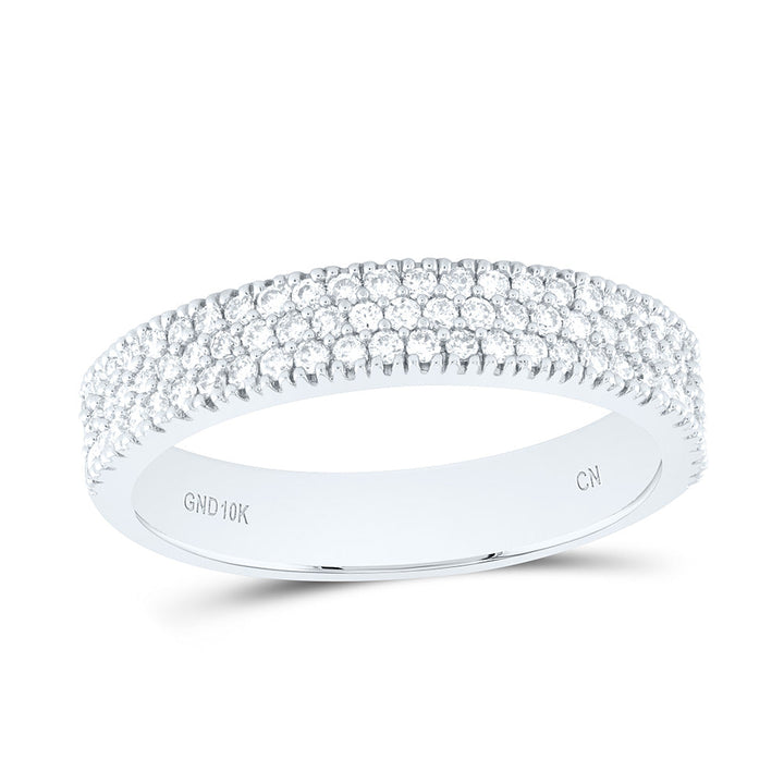1/2CT-DIA CN FASHION LADIES BAND 7 Daisy Joyeria