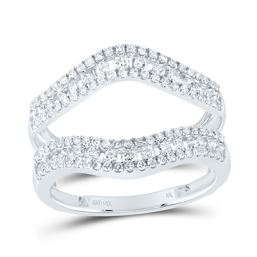 5/8CT-DIA NK LADIES GUARD  RING 7 Daisy Joyeria