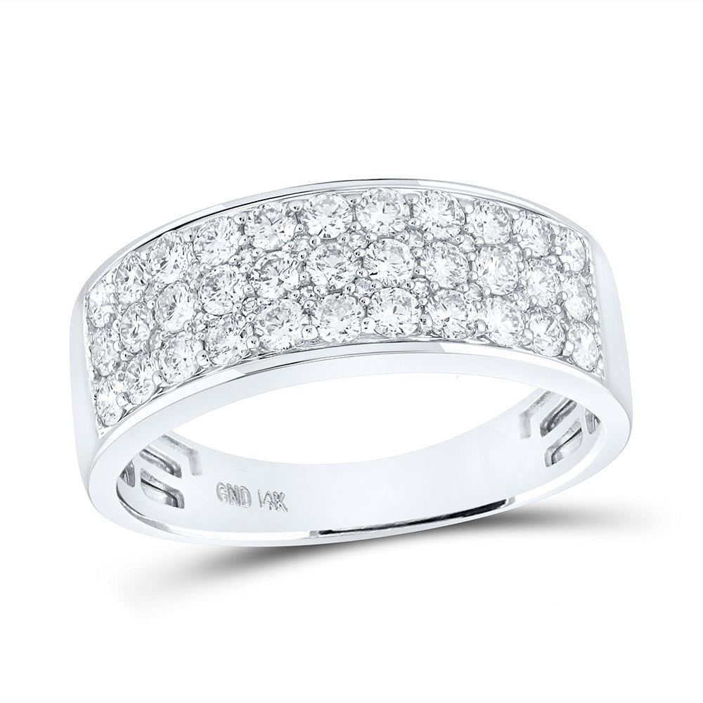 1 3/8CTW-DIA NK MENS BAND 10 Daisy Joyeria
