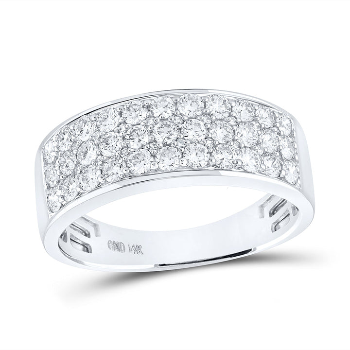 1 3/8CTW-DIA NK MENS BAND 10 Daisy Joyeria