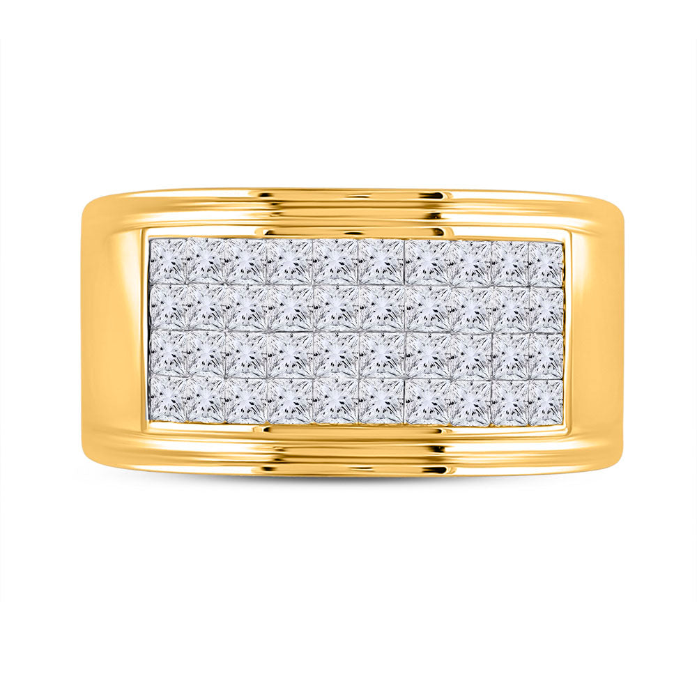 2 5/8 CT-DIA CN INVISIBLE FASHION MENS BAND 10 Daisy Joyeria