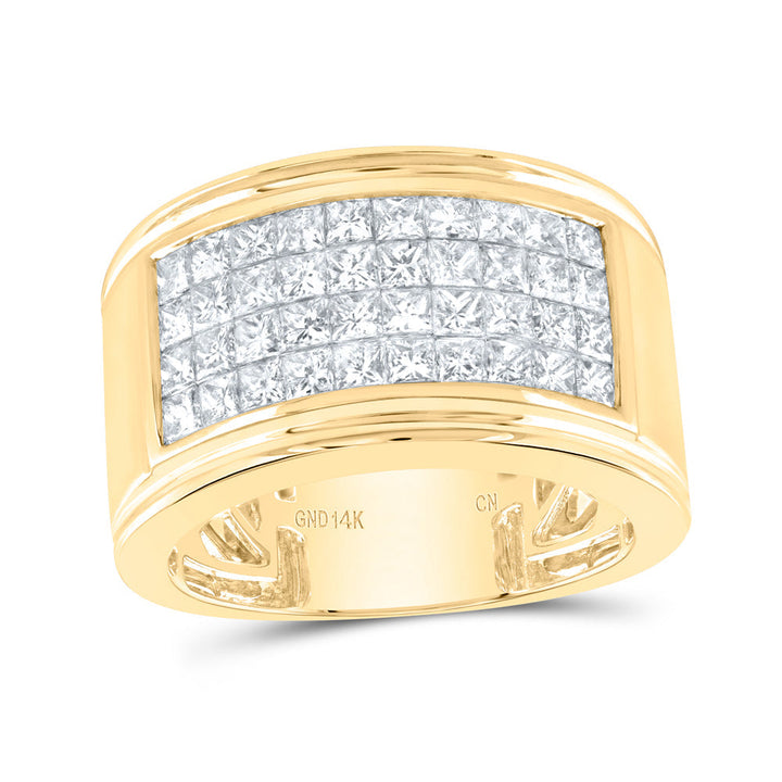 2 5/8 CT-DIA CN INVISIBLE FASHION MENS BAND 10 Daisy Joyeria