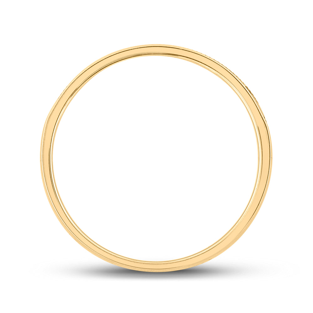 1/4CTW-DIA CN ACCUSET MENS BAND 10 Daisy Joyeria