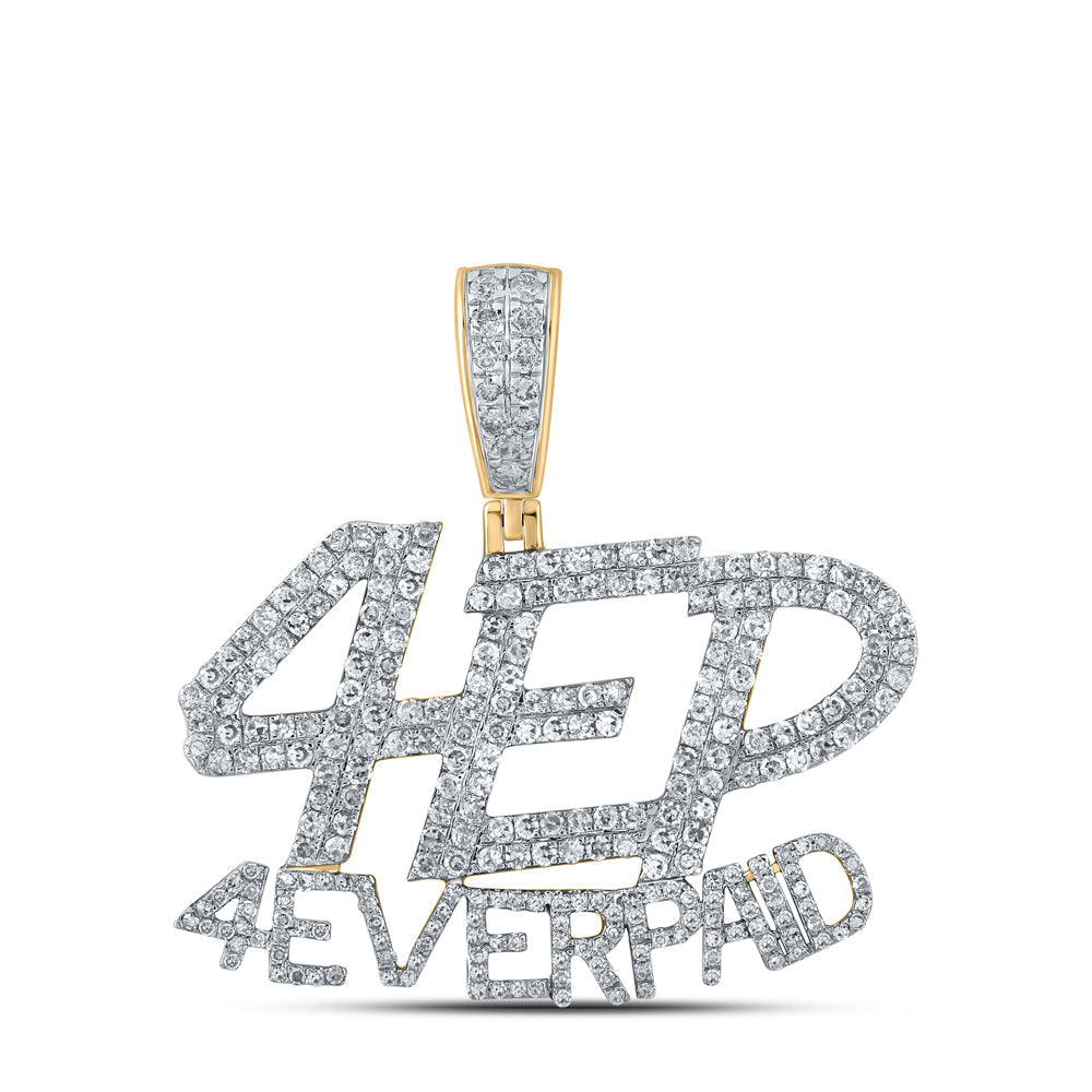 1 3/4CTW-DIA CN 4EVER PAID MENS CHARM Daisy Joyeria
