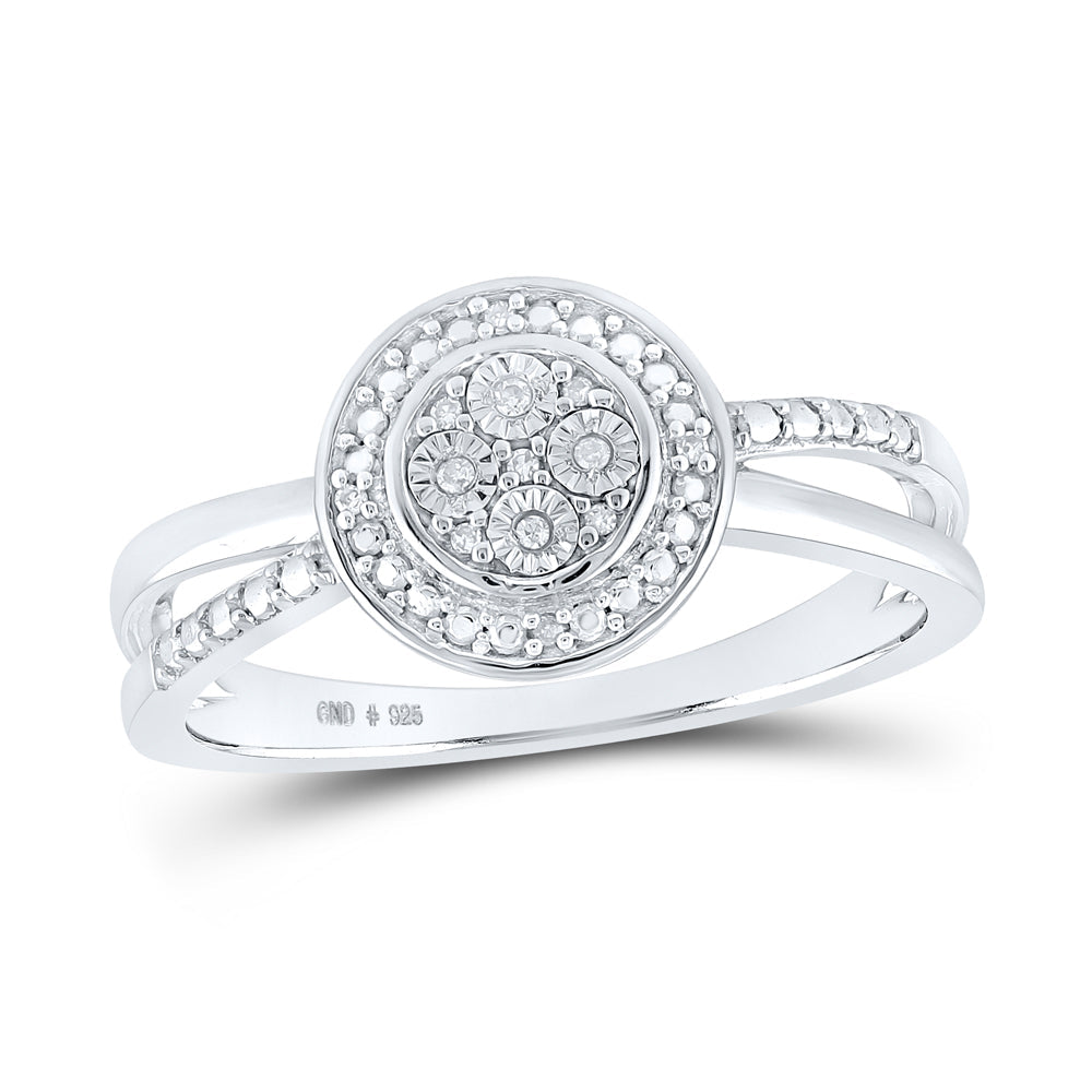 0.03CTW-DIA P2 GIFT RING 7 Daisy Joyeria