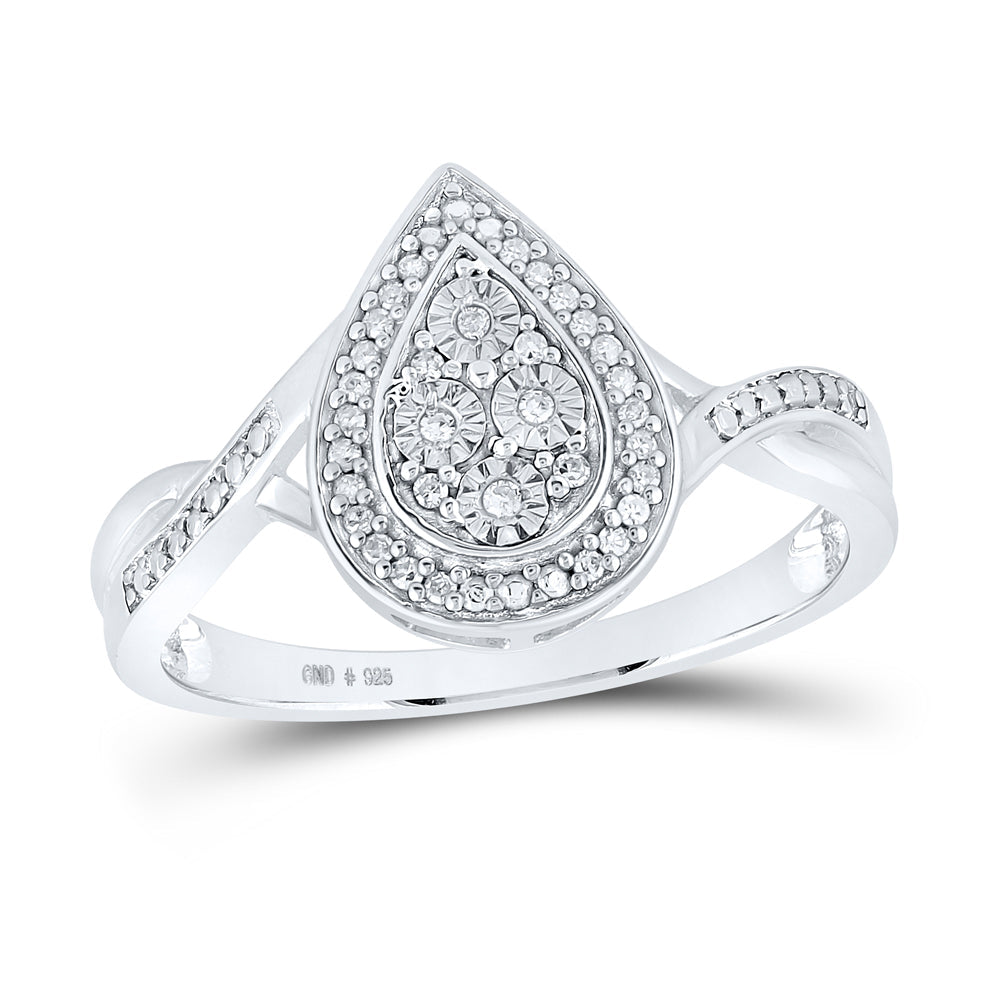 1/12CTW-DIA P2 GIFT RING 7 Daisy Joyeria