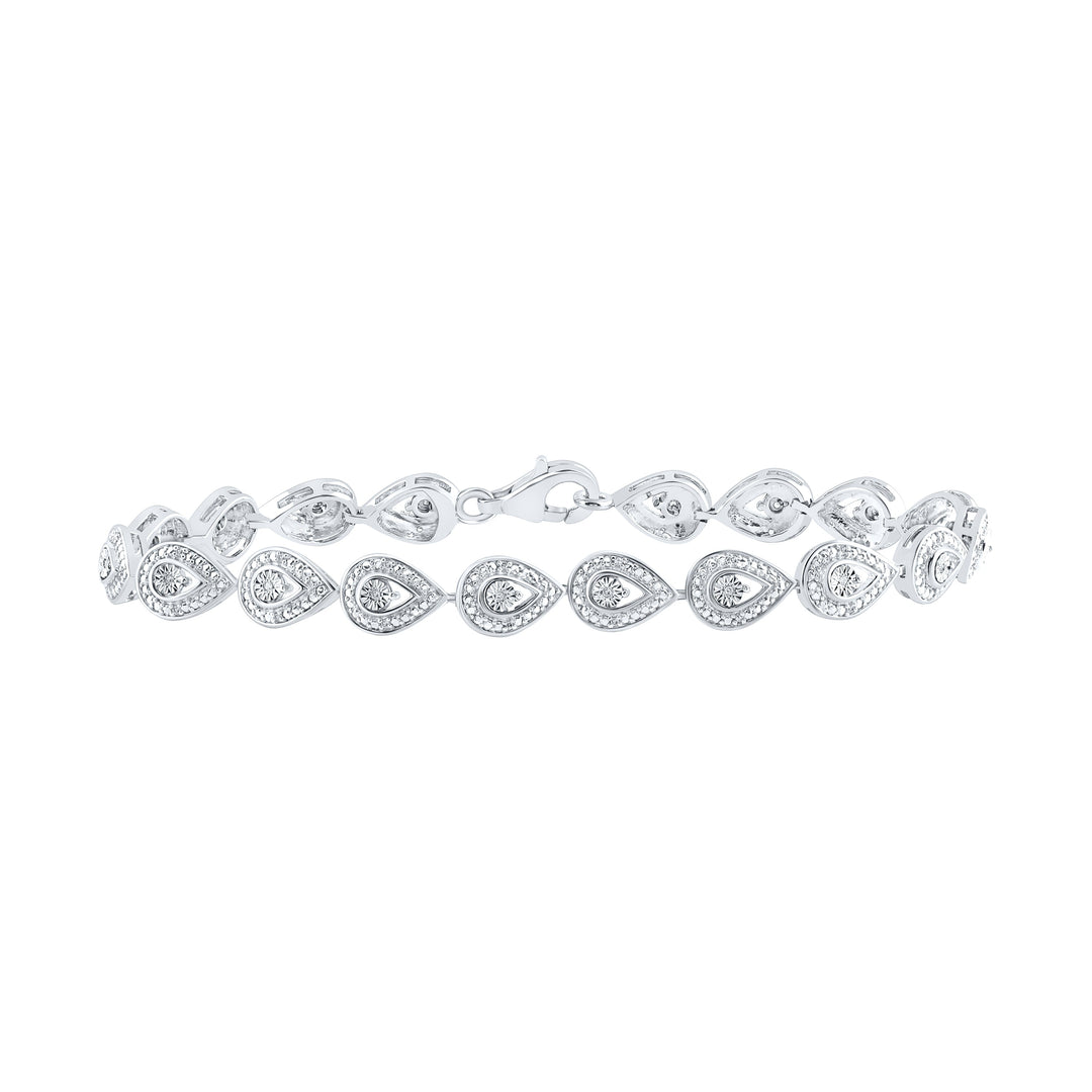 1/10CTW-DIA P2 GIFT BRACELET Daisy Joyeria