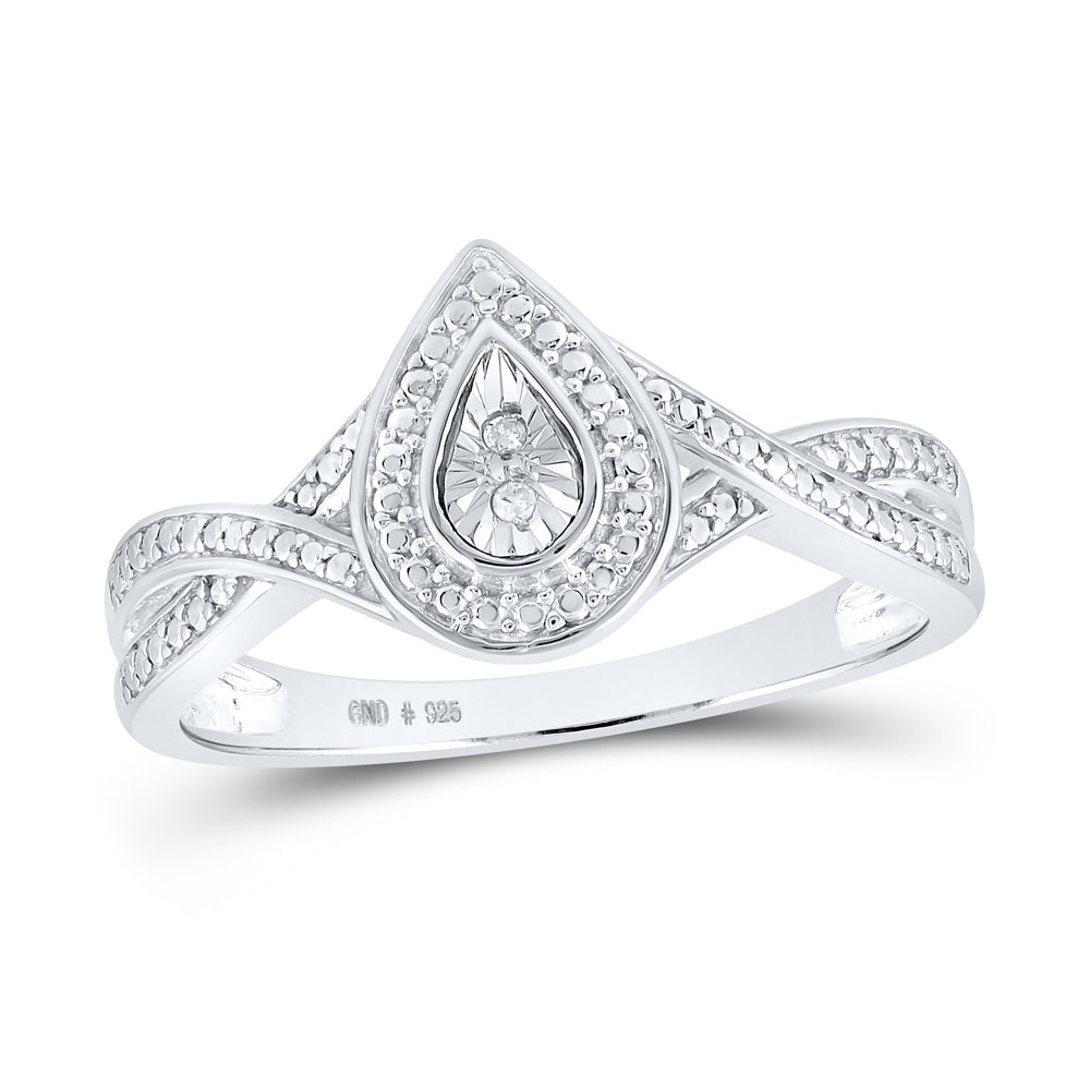 0.01CTW-DIA P2 GIFT RING 7 Daisy Joyeria