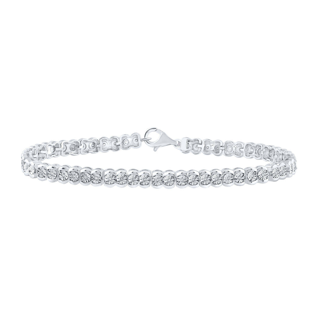 1/10CTW-DIA P2 GIFT BRACELET Daisy Joyeria