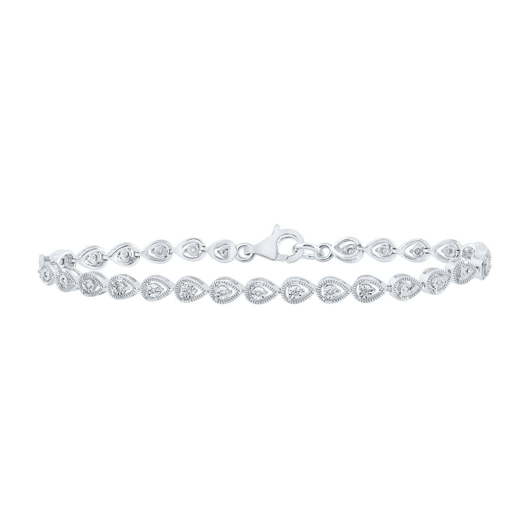 1/10CTW-DIA P2 GIFT BRACELET Daisy Joyeria