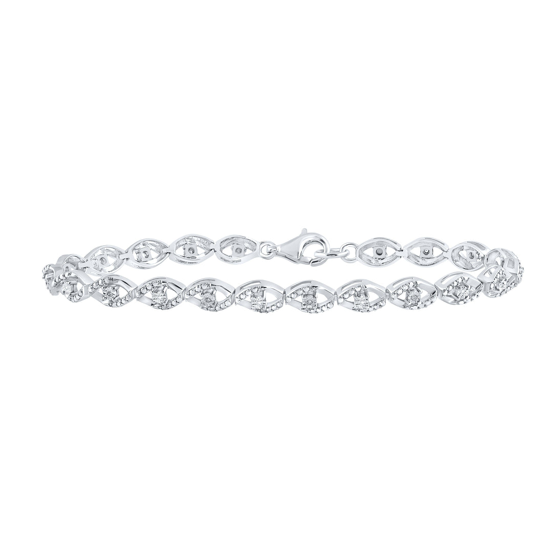 0.03CTW-DIA P2 GIFT BRACELET Daisy Joyeria