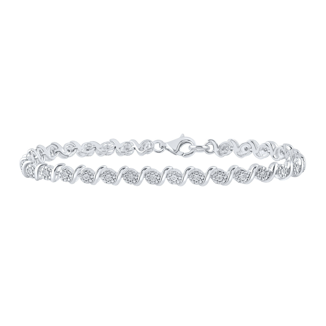 1/10CTW-NAT DIA P2 GIFT BRACELET Daisy Joyeria