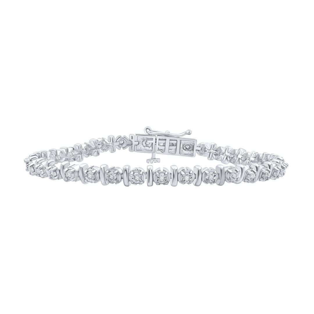 1/4CTW-DIA P3 GIFT BRACELET Daisy Joyeria