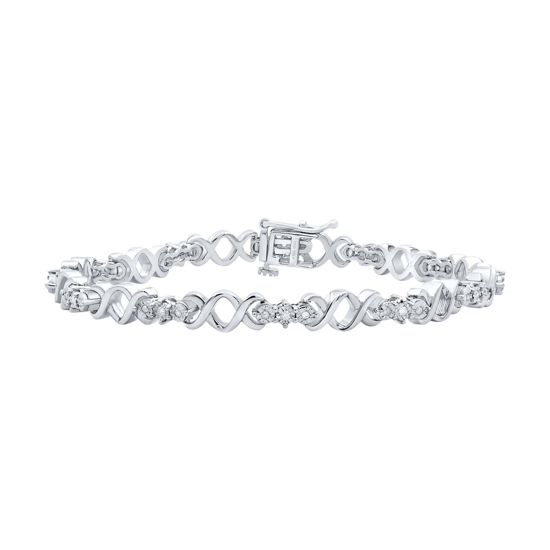 1/4CTW-DIA P3 GIFT BRACELET Daisy Joyeria