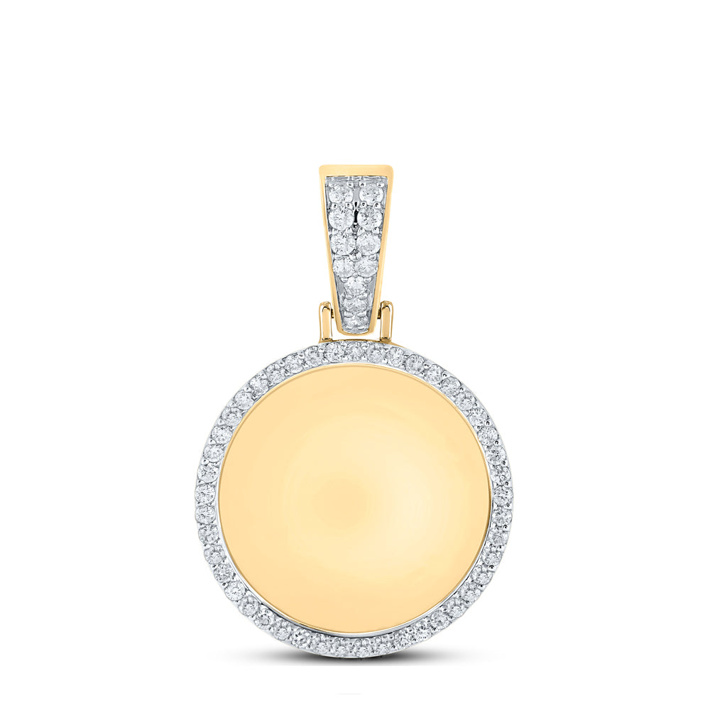 1CTW-DIA CN MENS MEMORY CHARM Daisy Joyeria