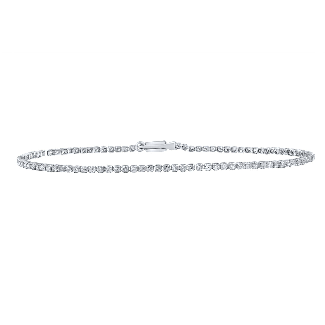 1 1/5CTW-DIA NK TENNIS BRACELET (7 INCH) Daisy Joyeria