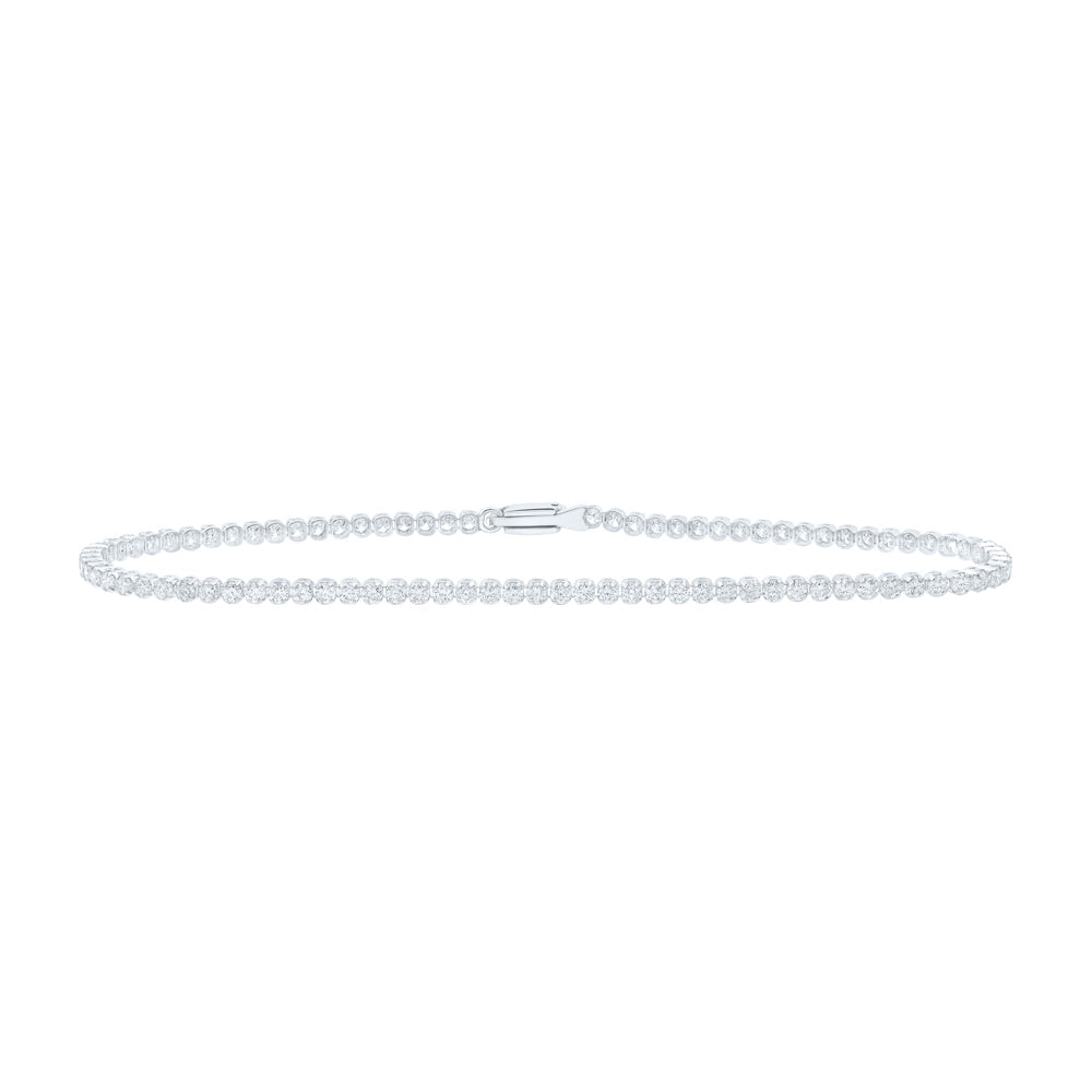2 1/5 CTW-DIA NK TENNIS BRACELET (7 INCH) Daisy Joyeria