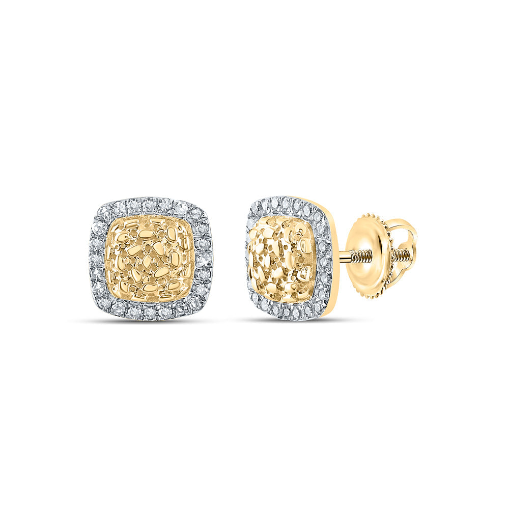 1/8CTW-DIA CN FASHION CUSHION EARRING Daisy Joyeria